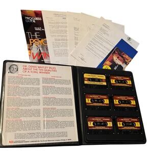 The Psychology of Winning by Denis E. Waitley 6 Audiotapes for Winners Vintage